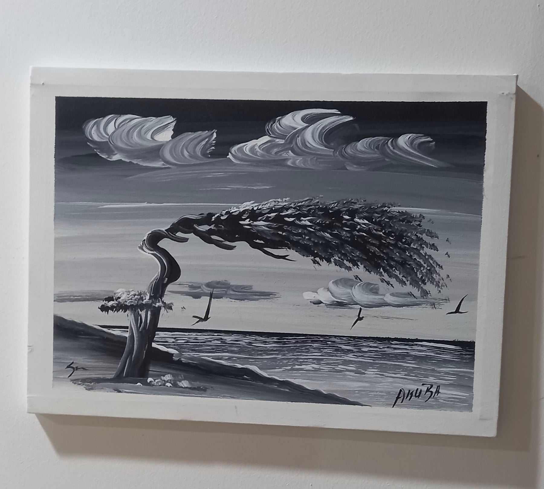 Handmade canvas art